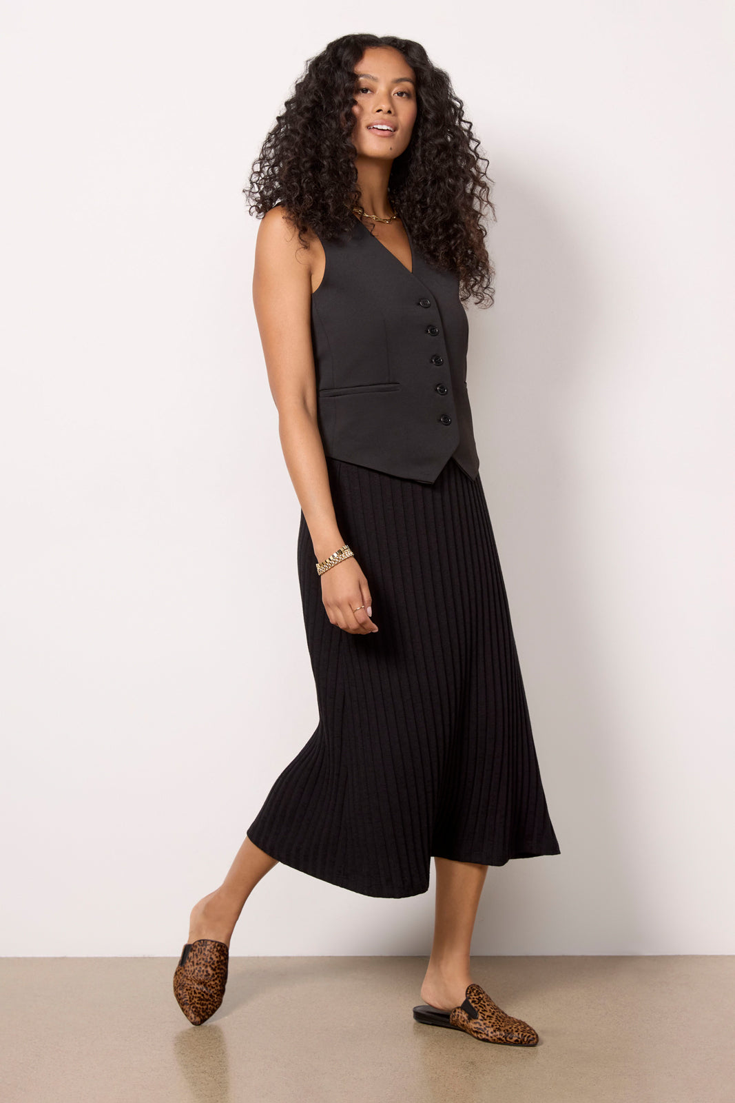 Molly Midi Skirt W/ Slit