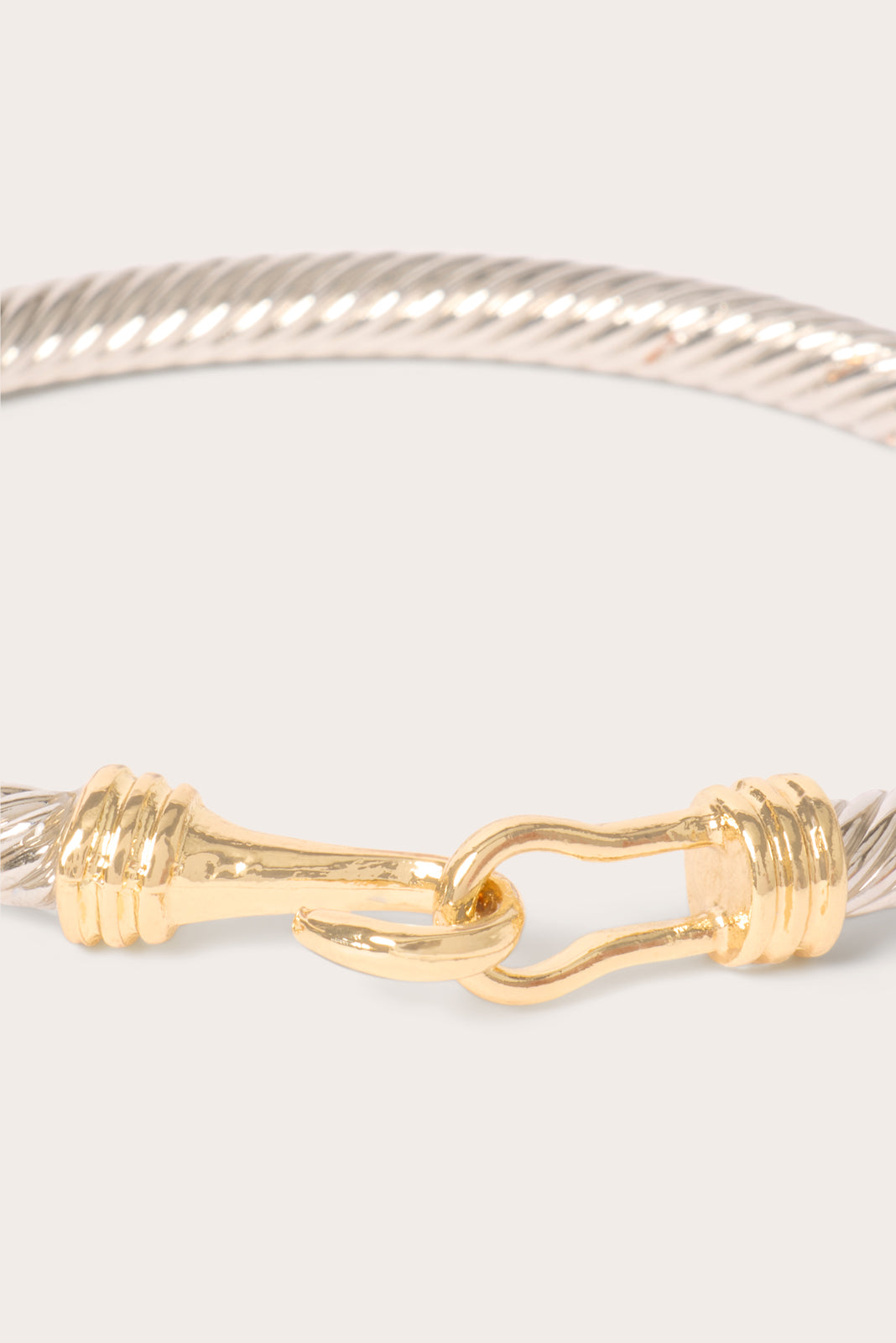 Brit TwoTone Cuff Bracelet