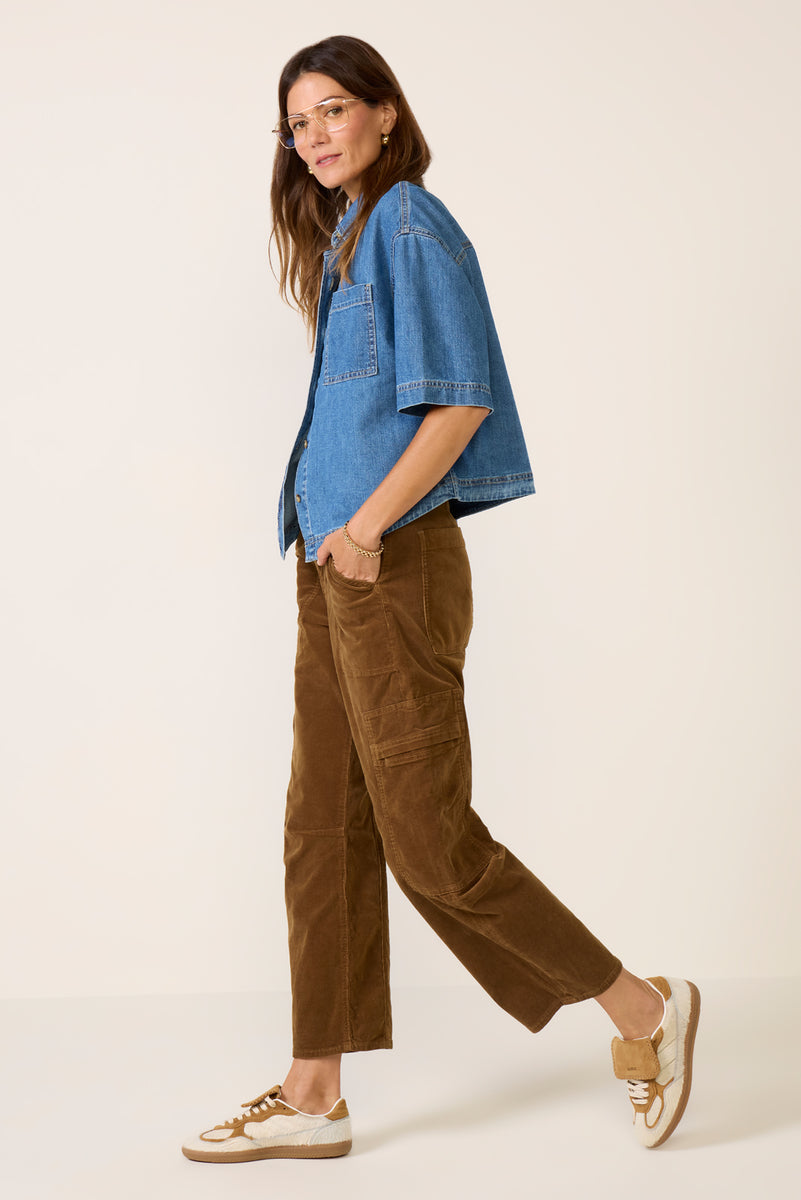 paige marcel midi dress Marcel Utility Barrel Pant