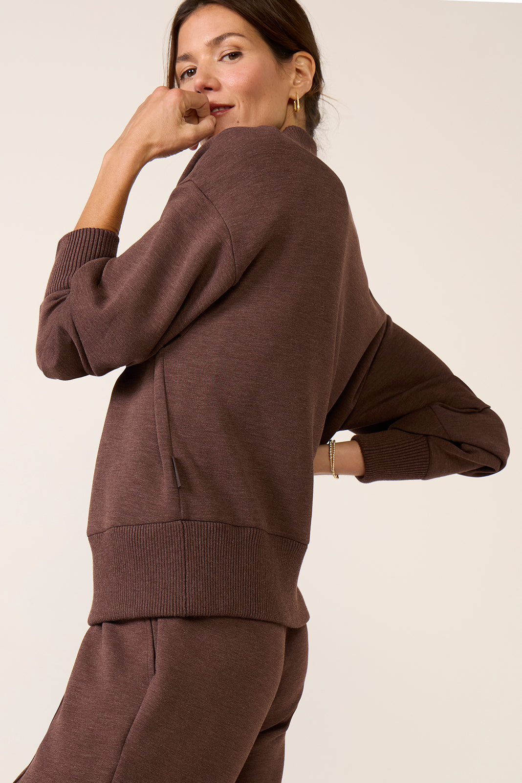 Sally 静床21SW Women's Volante H2X-DRY 1/4 Zip Pullover - FPL-2W