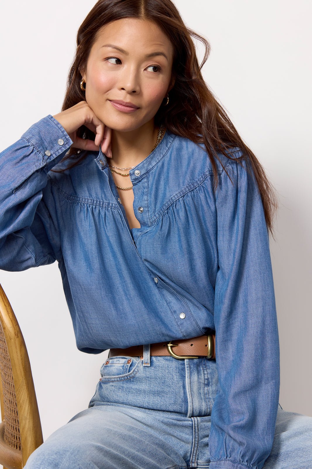 Poppy Denim Shirt