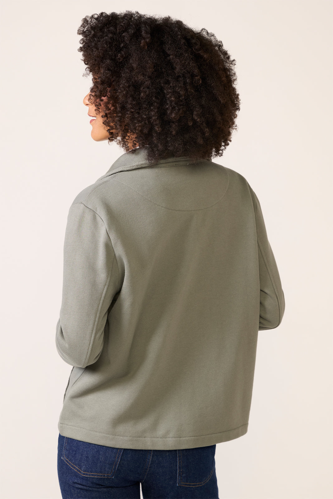 Diana French Terry Blazer