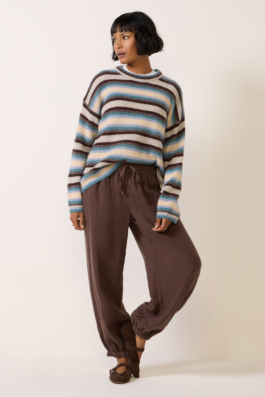 Mae Stripe Pullover