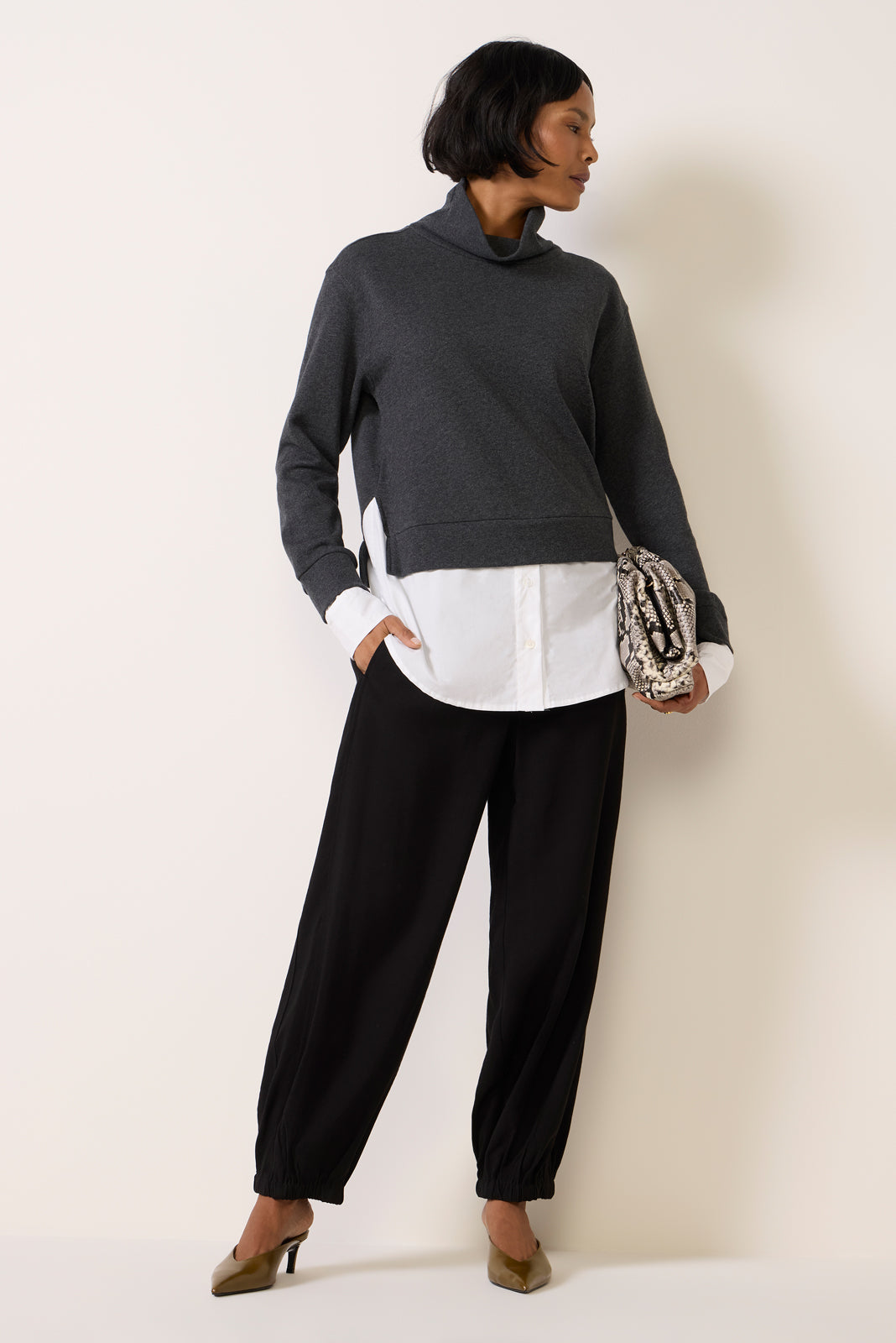 Hannah Twofer Sweatshirt