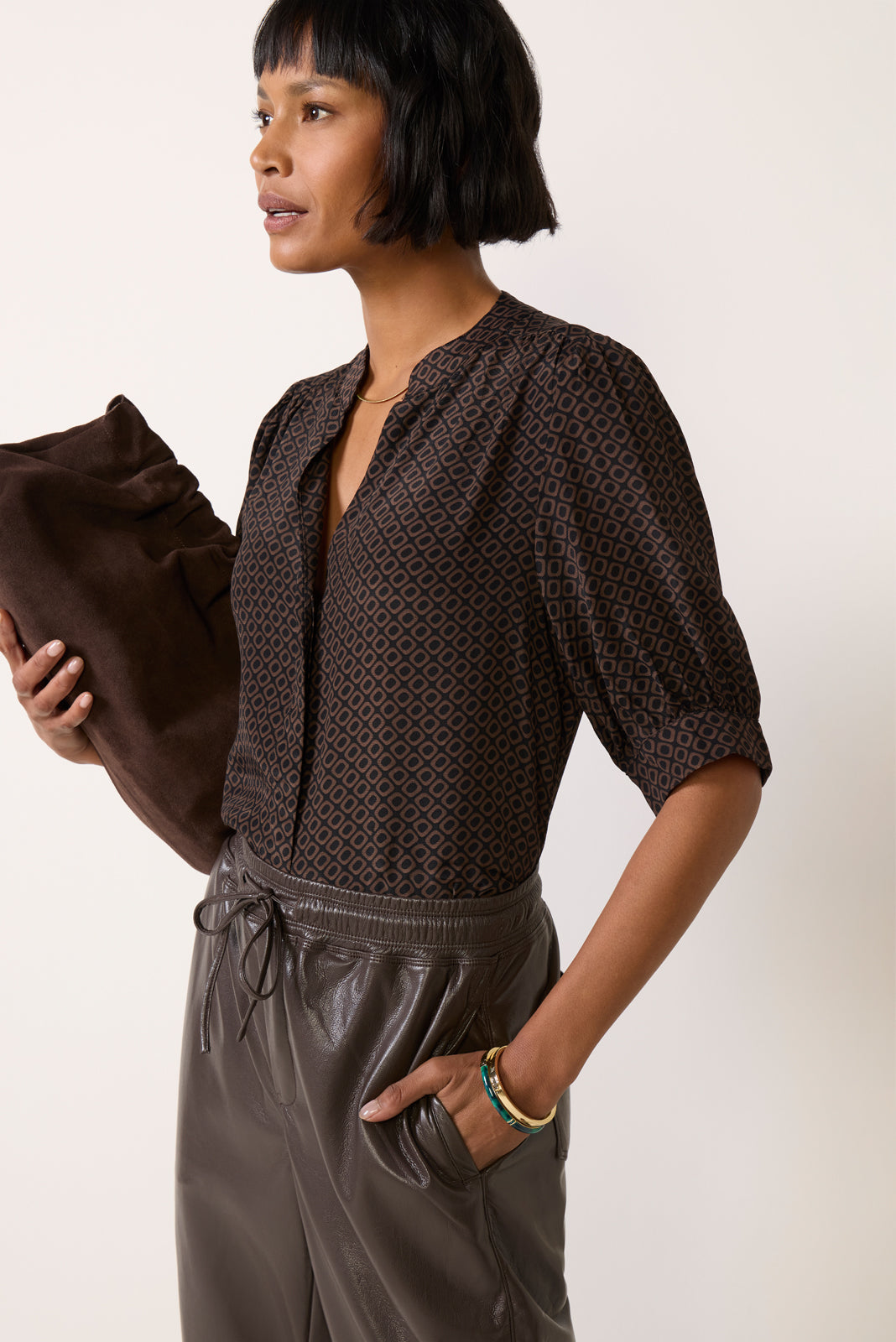 Eden Button Blouse