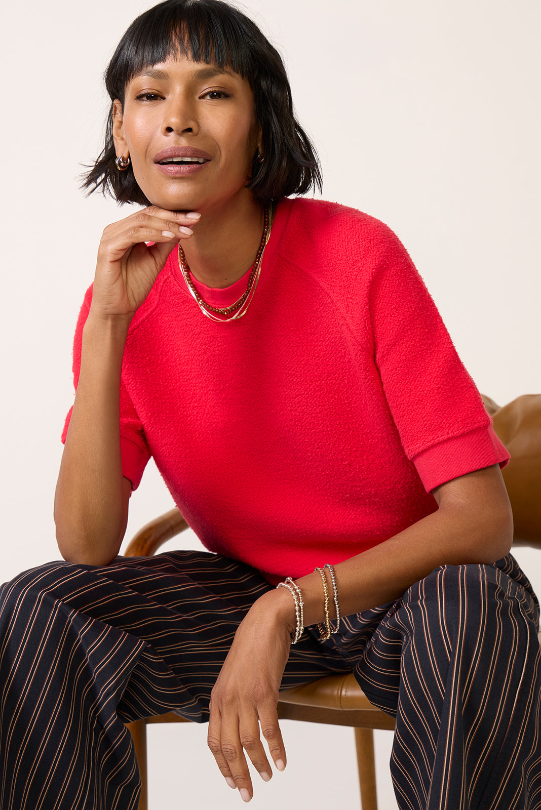 Kennedy Short Sleeve Sweatshirt