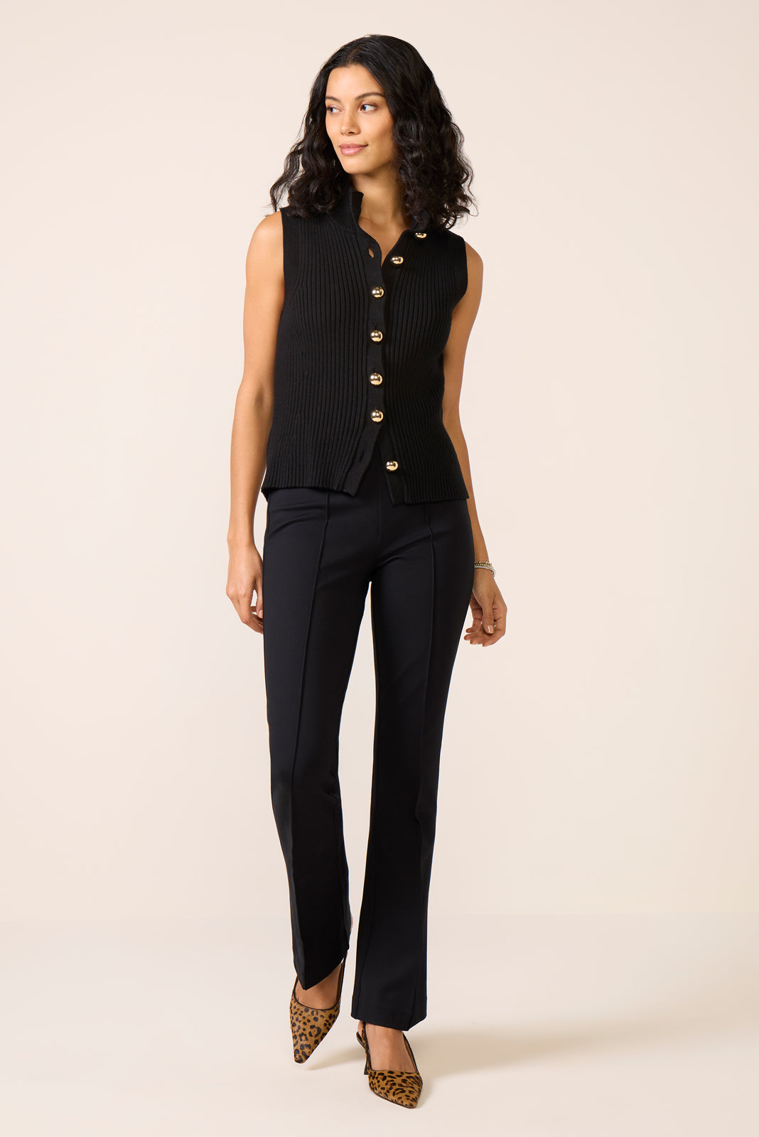 Ponte Micro Flare Pant