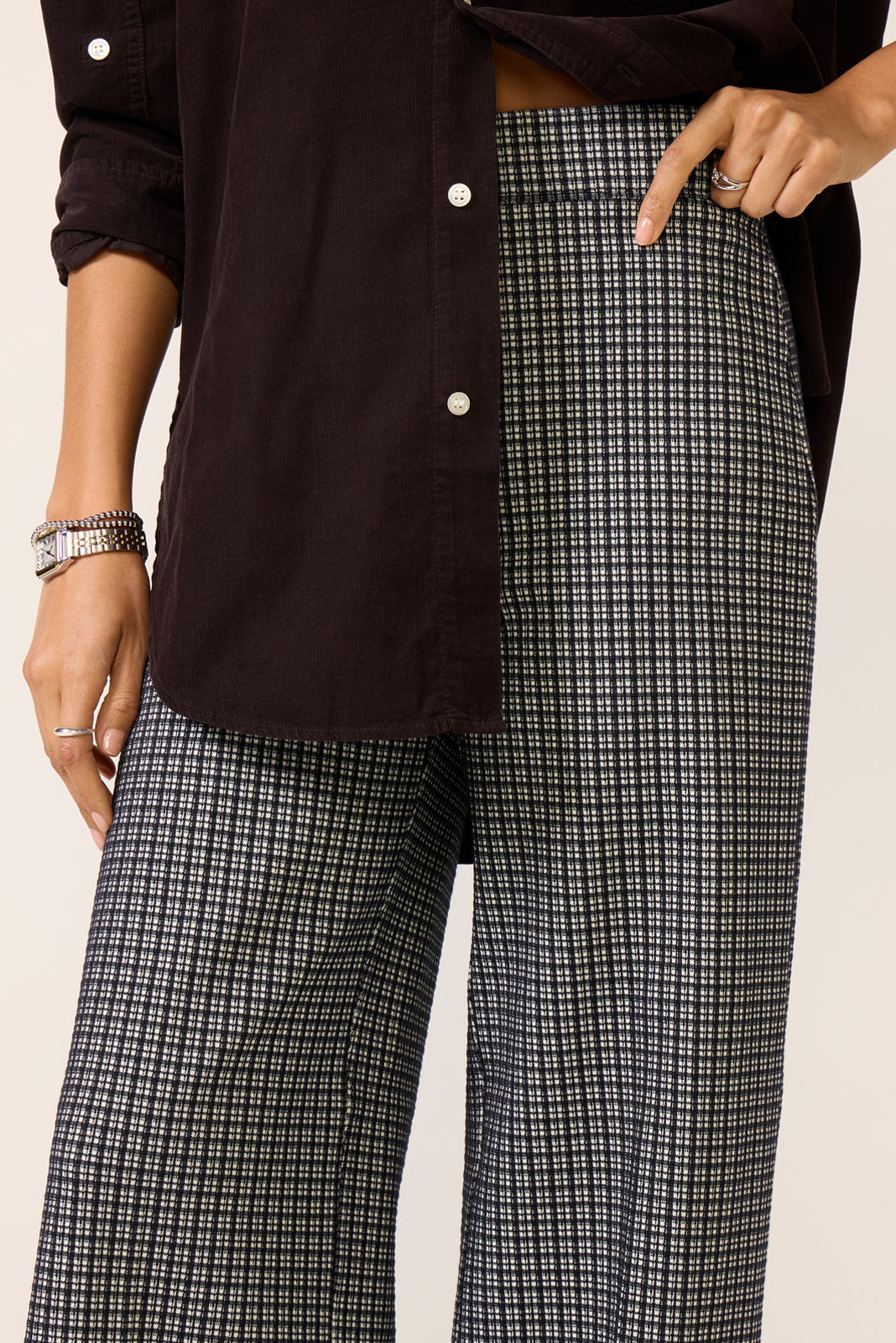 Ponte Wide Leg Pant