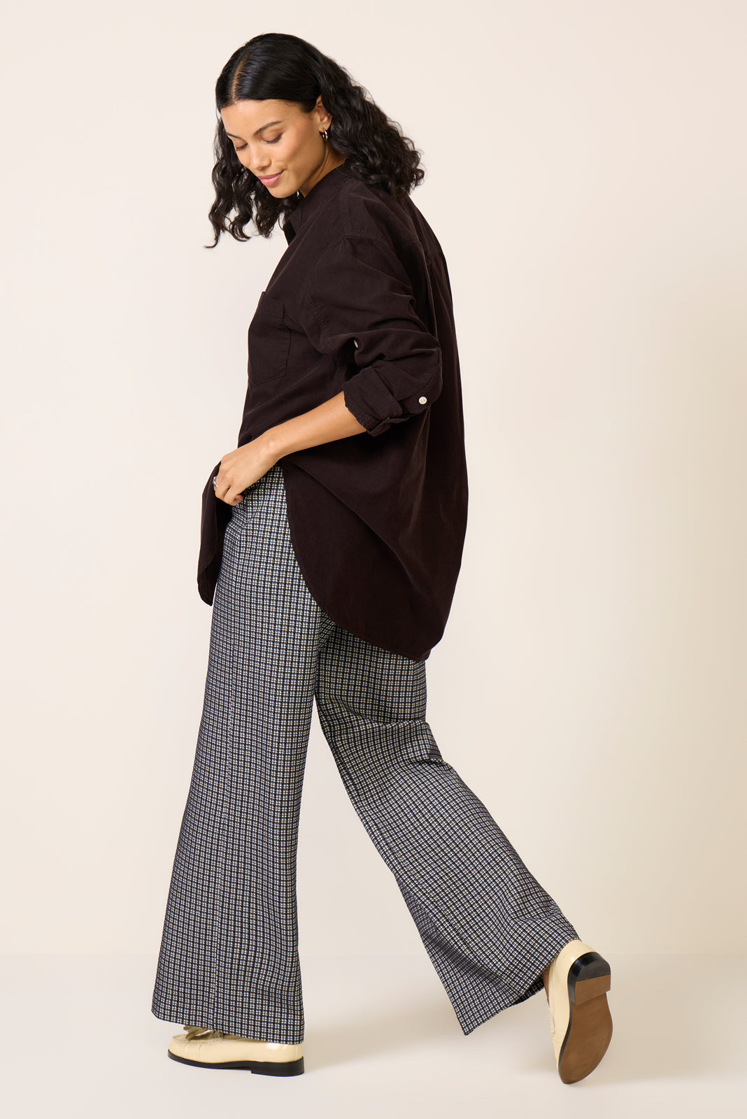 Ponte Wide Leg Pant