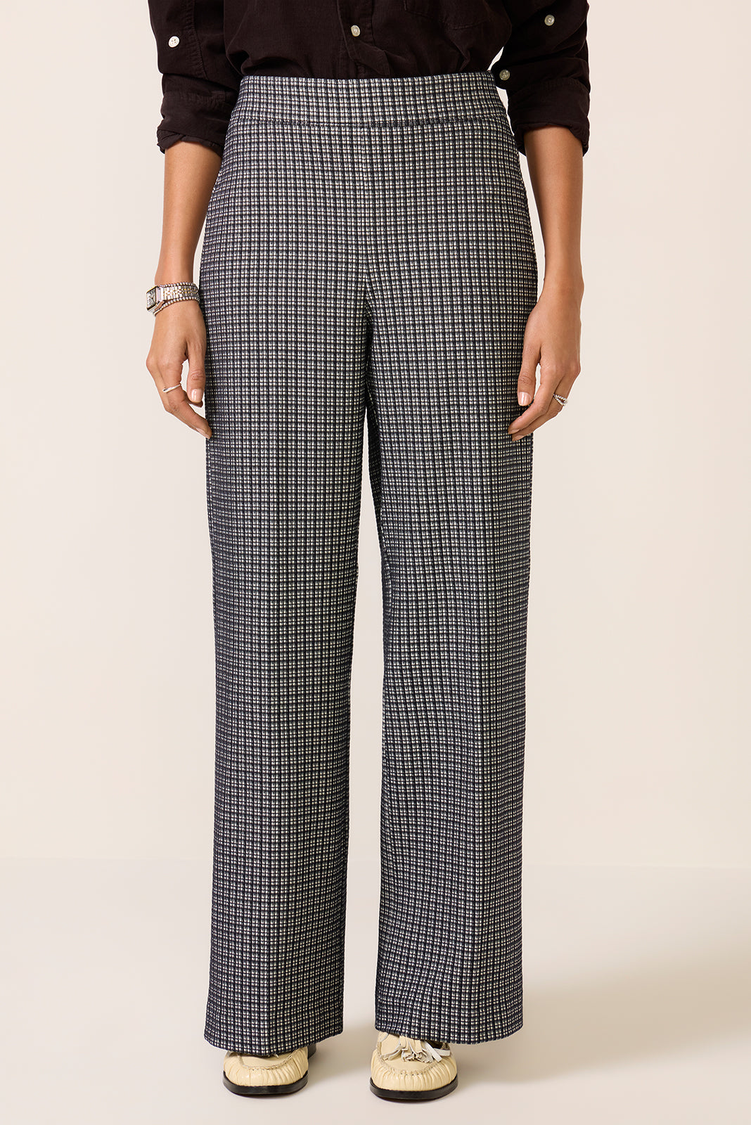 Ponte Wide Leg Pant