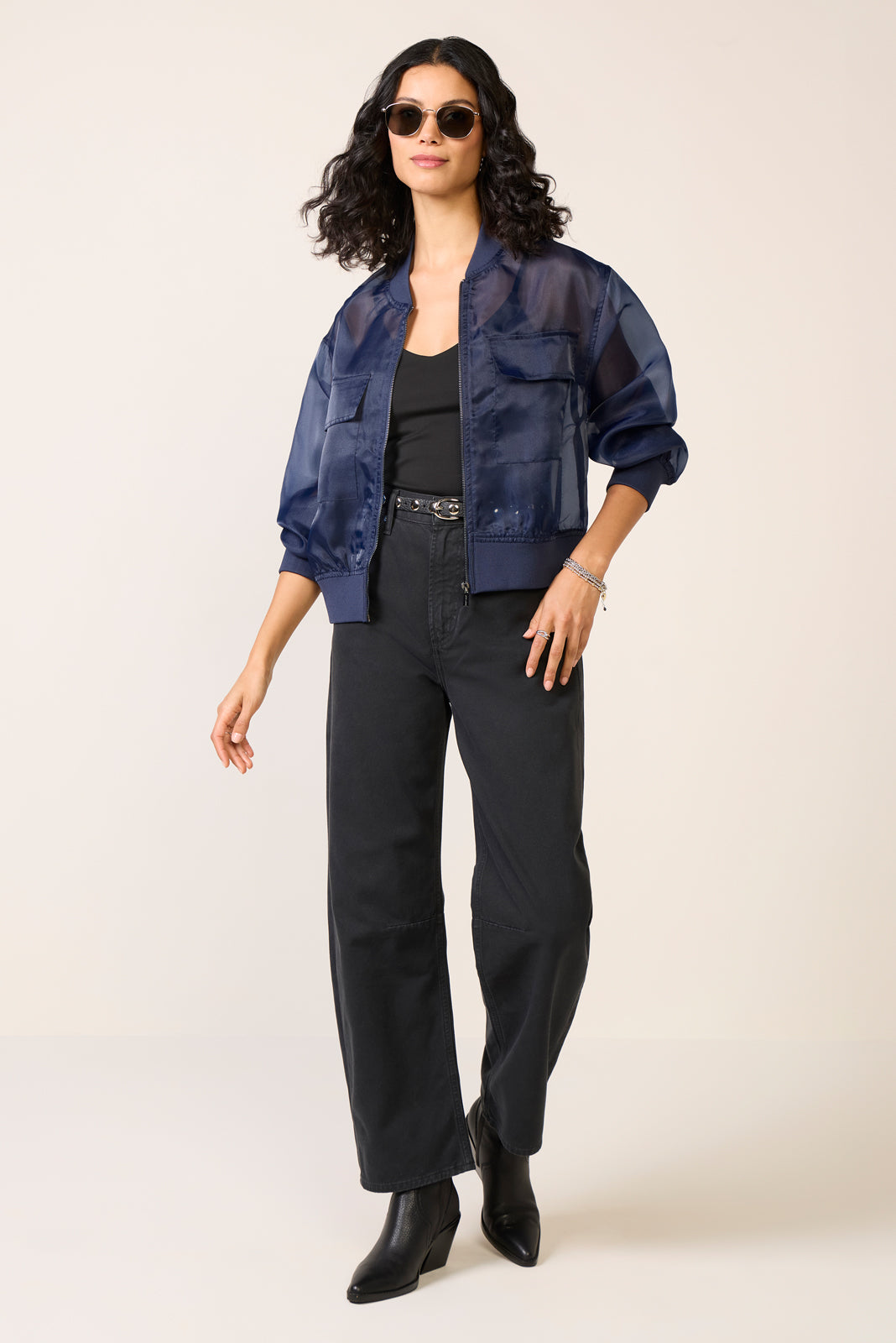 Skyline Organza Bomber