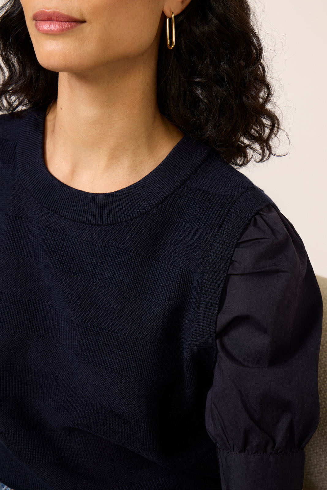 Violet Puff Sleeve TwoFer