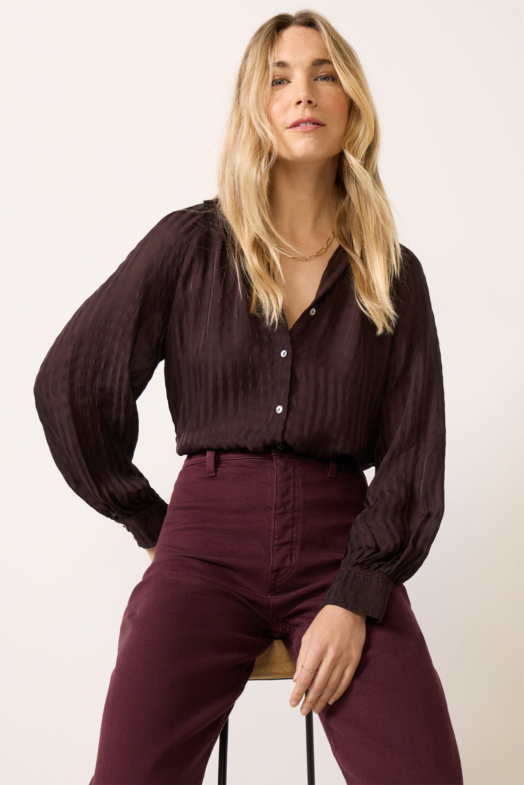 Flowy Raglan Sleeve Shirt
