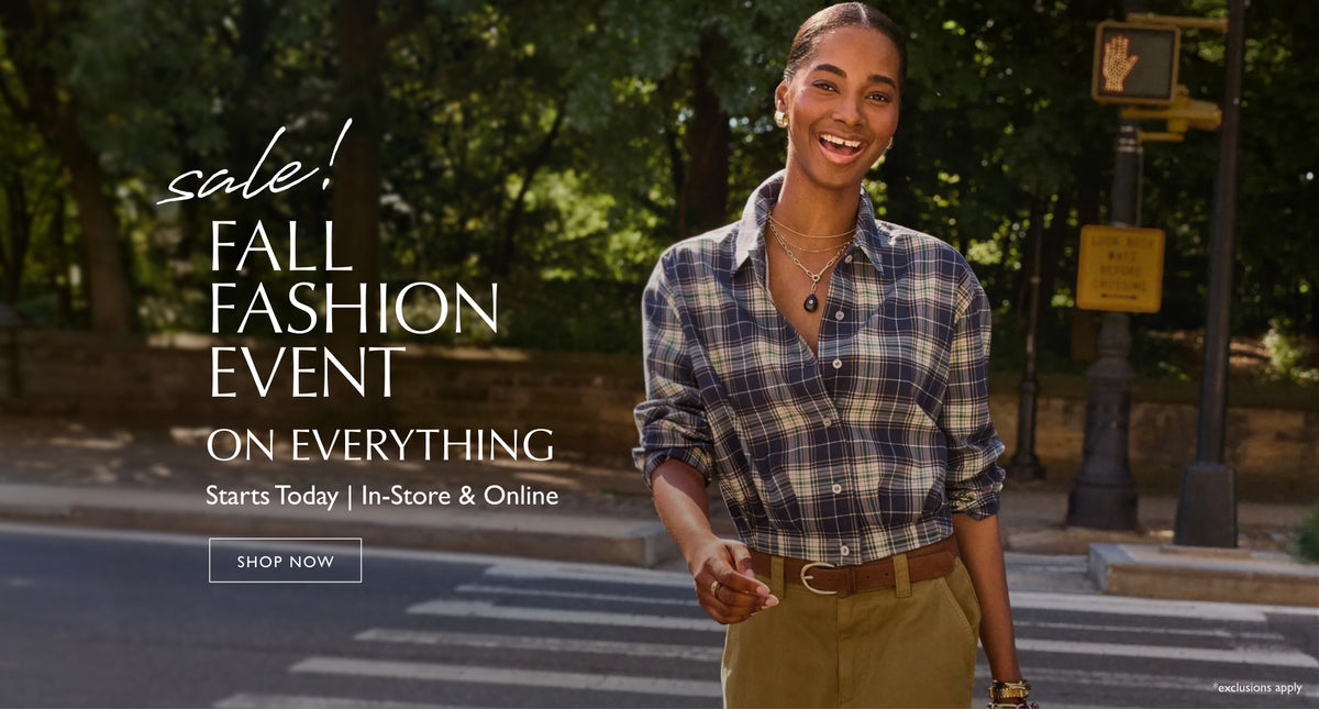 Sale Fall Fashion event on everything