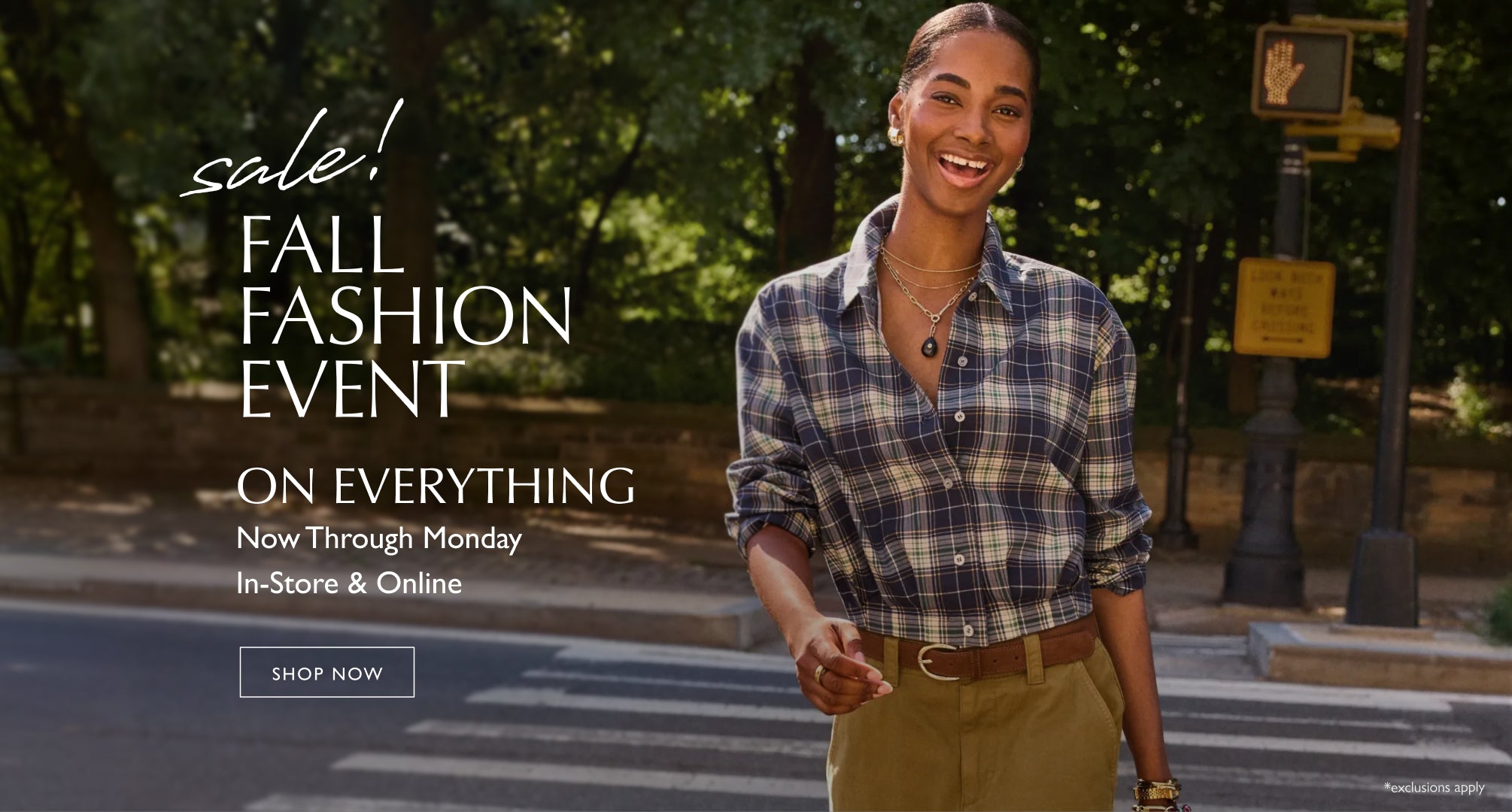 Sale Fall Fashion event on everything