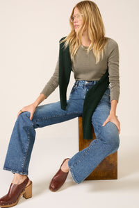 Perry Washed Rib Top