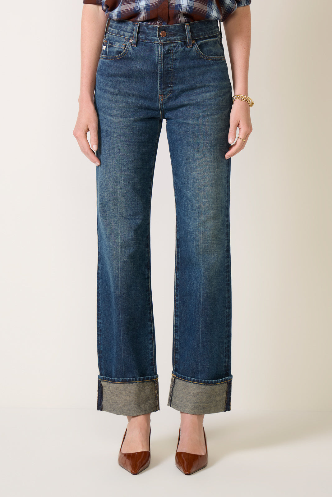 Sydney Straight w Cuff Jean