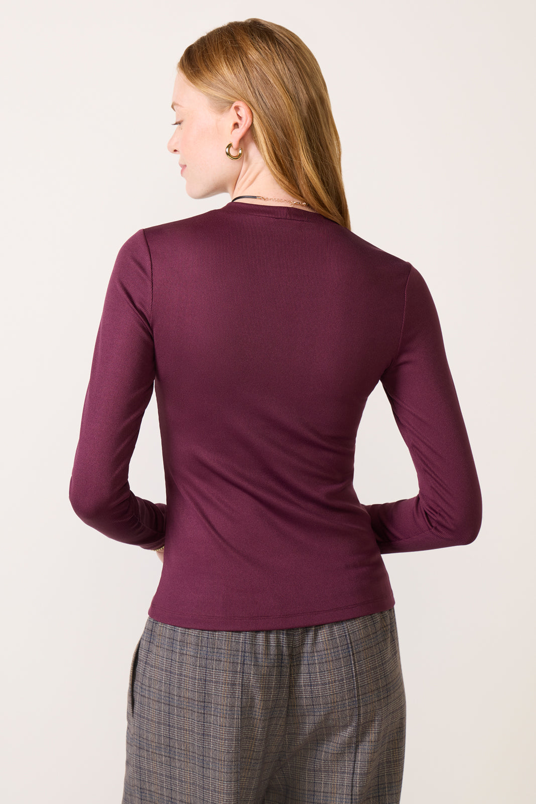 Rilo Shine Rib Top