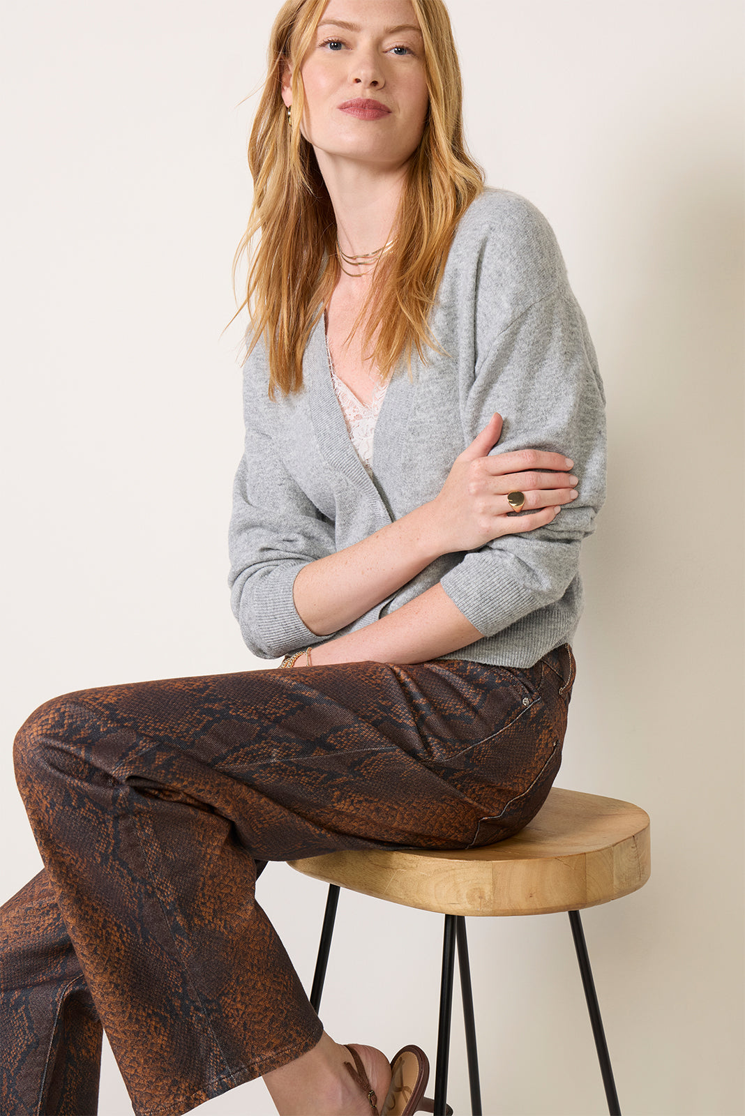 Pryce Lace Trim Sweater