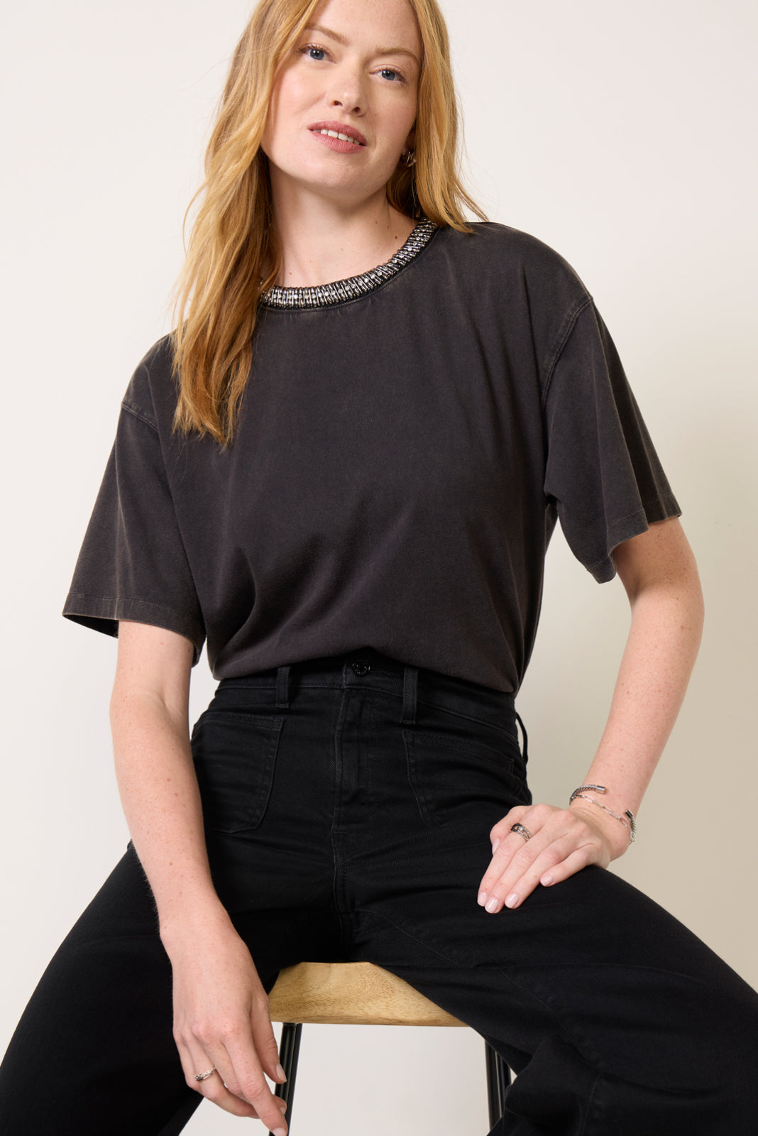 Paola Embellished Tee