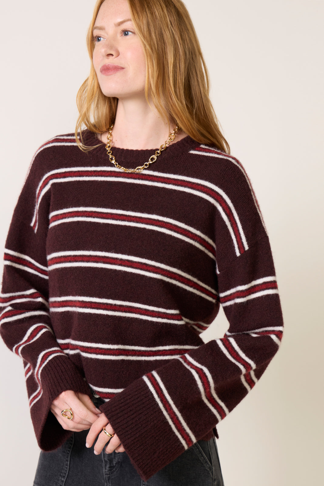 Landon Striped Sweater