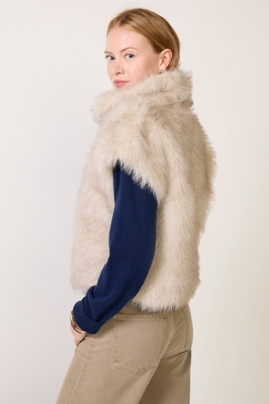 Silky Fur Vest