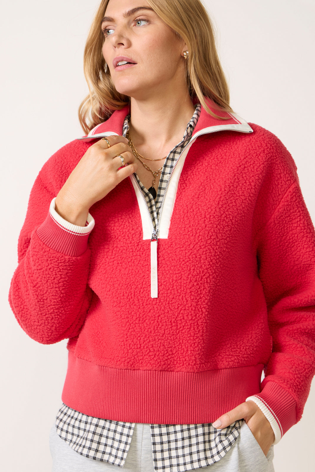 Anika Half Zip Fleece