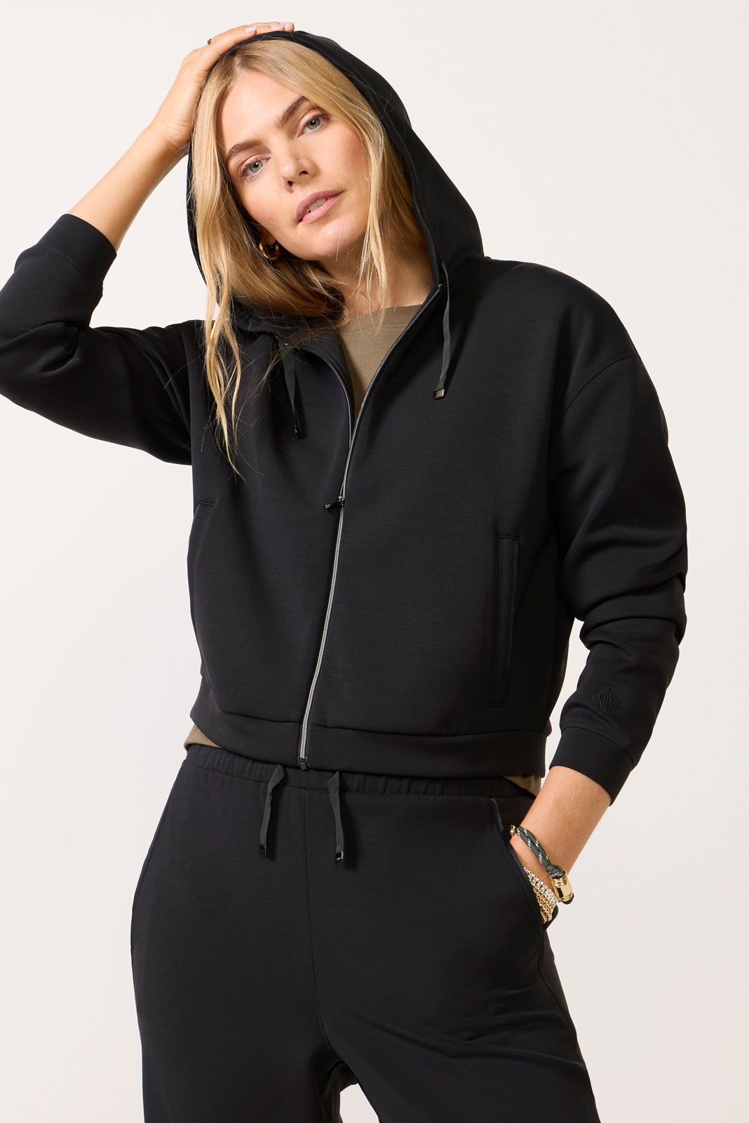 Jorgie Zip Through Hoodie