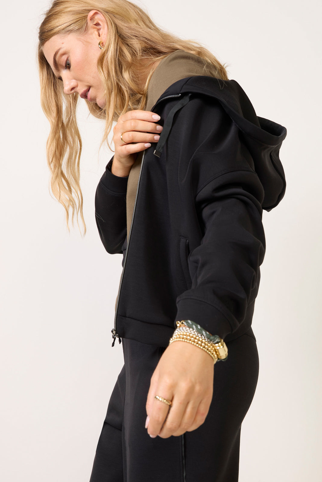 Jorgie Zip Through Hoodie