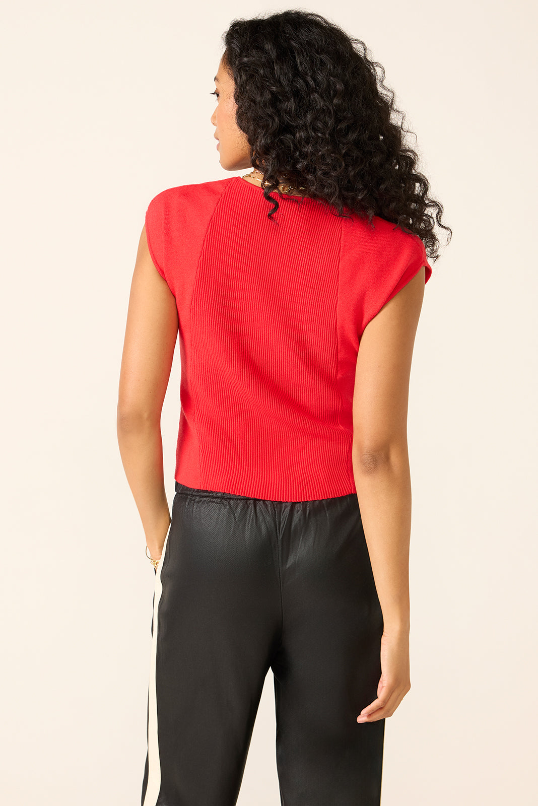 Millie Cap Sleeve Sweater