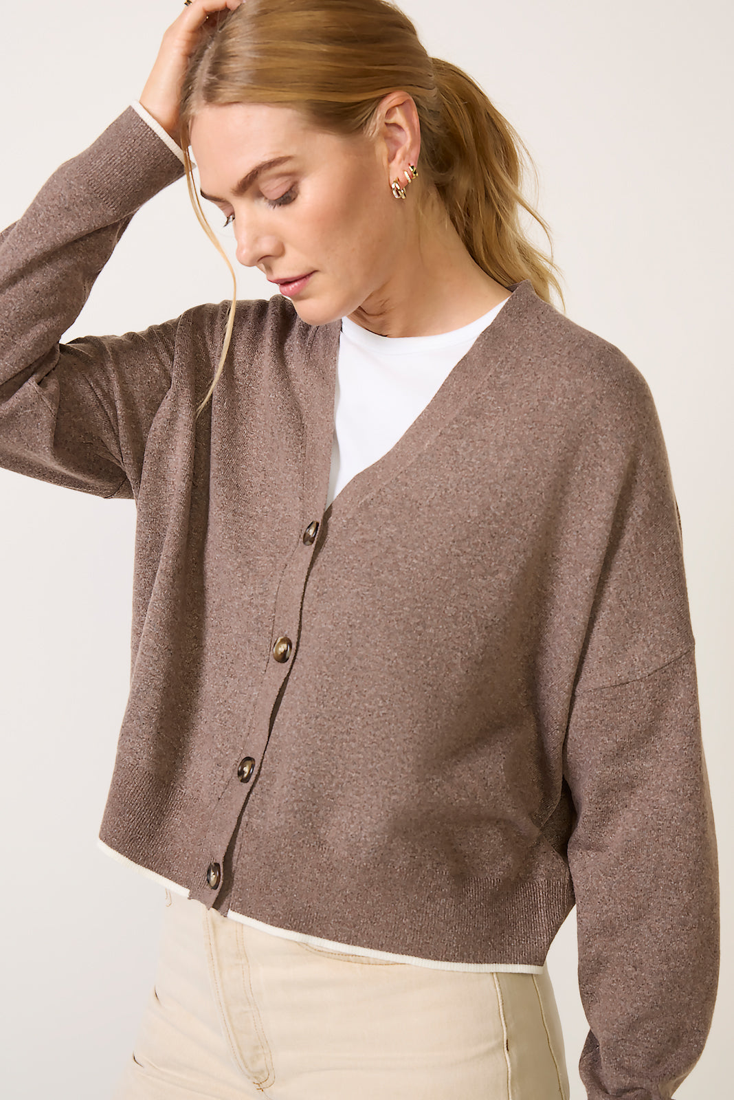 Ophelia V Neck Cardigan