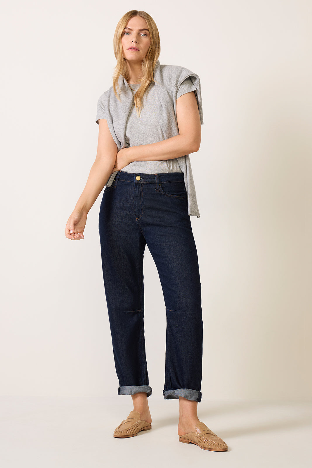 Stevie Slim Tapered Jean