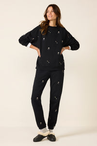 Varsity Champagne Sweatshirt