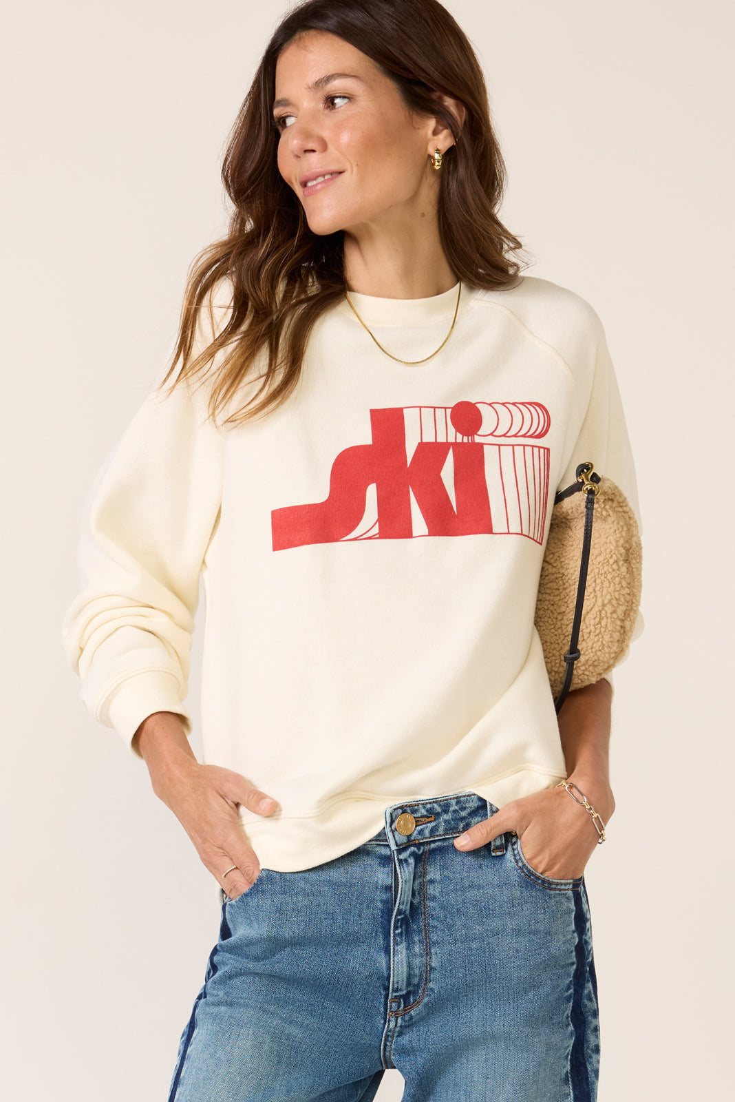 Ski Fleece Crew Sweatshirt