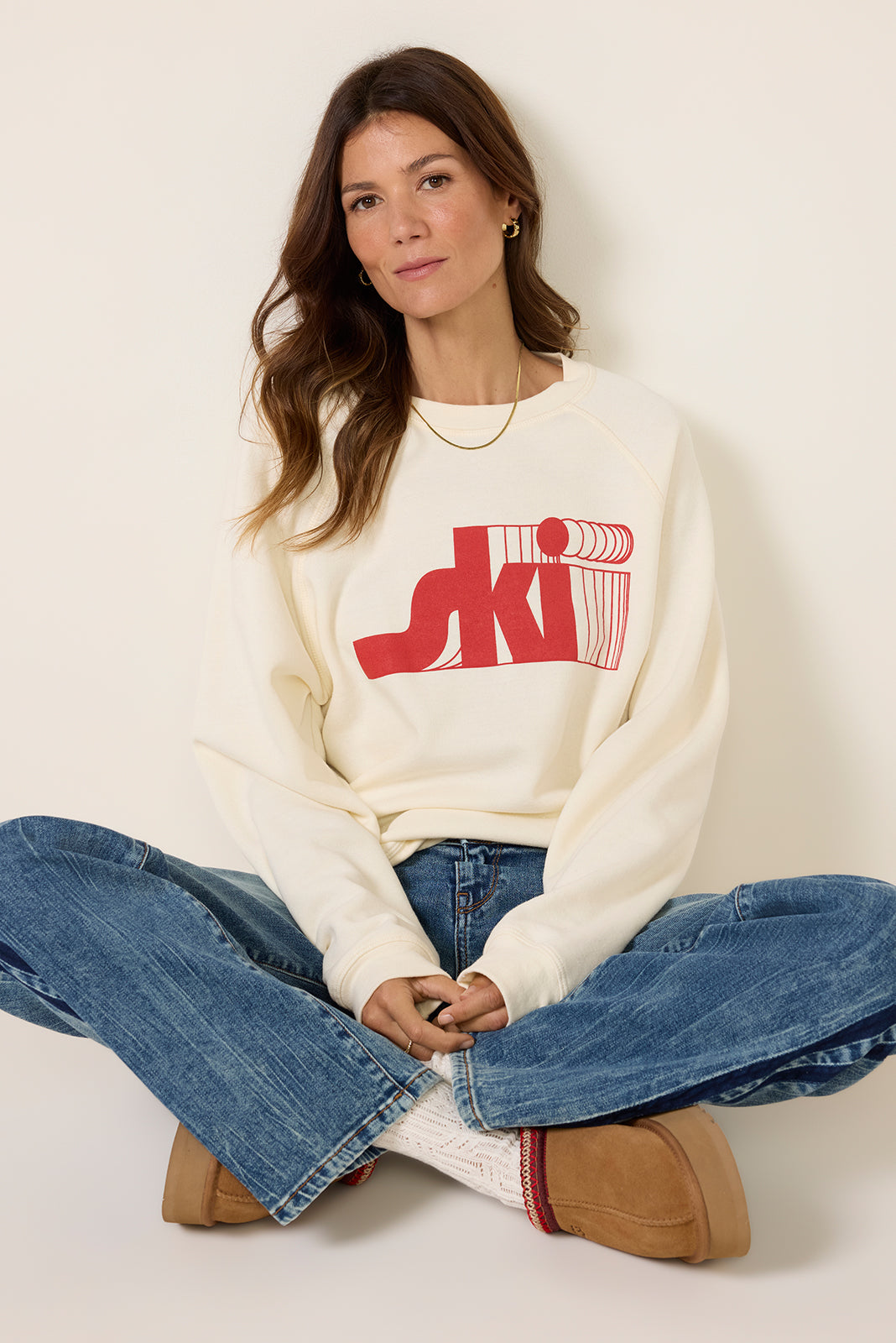 Ski Fleece Crew Sweatshirt