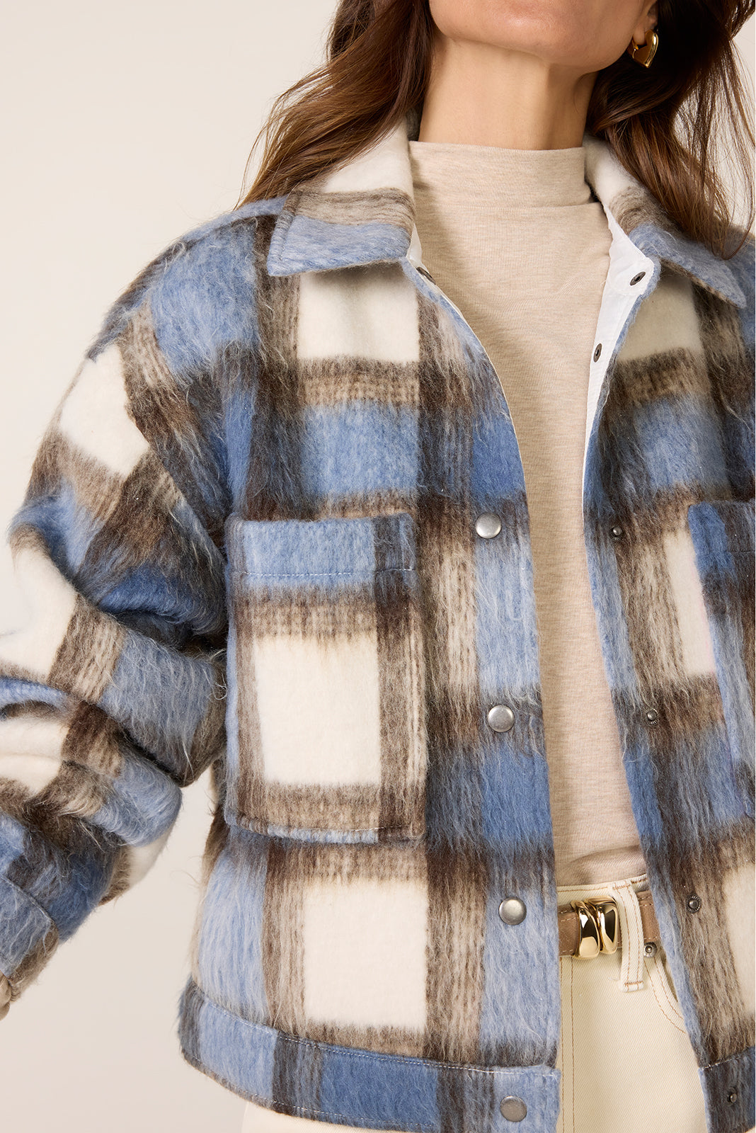 Marguerite Plaid Jacket