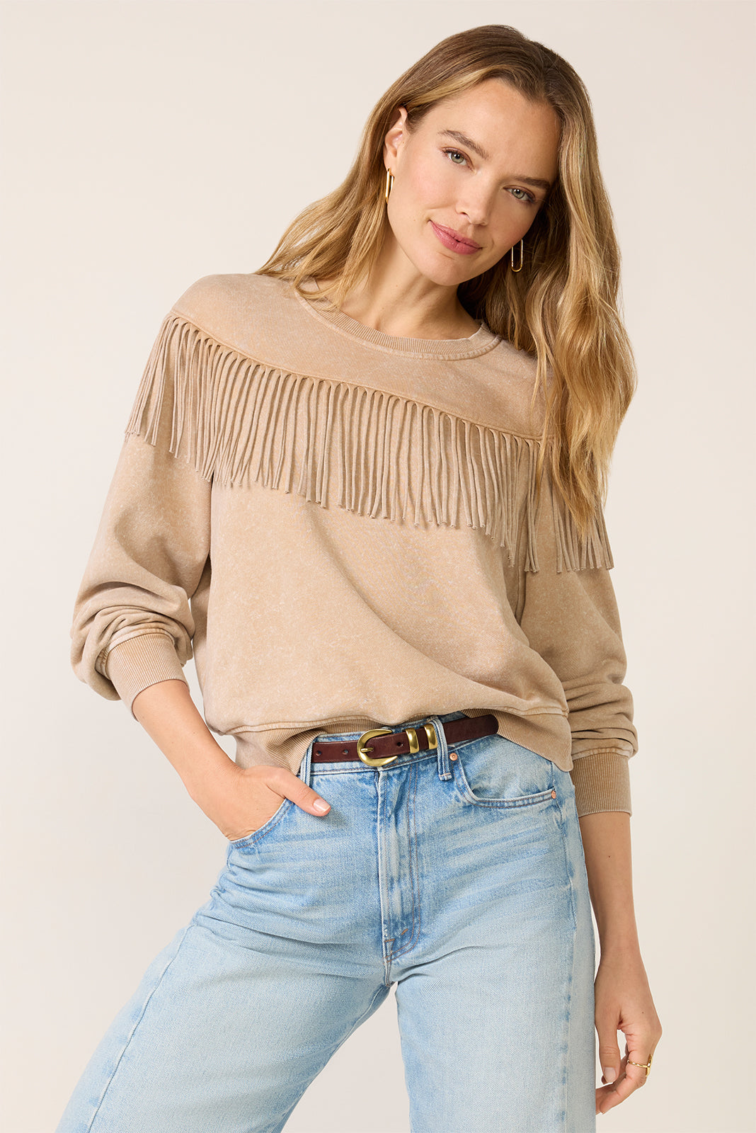 Huxley Fringe Sweatshirt