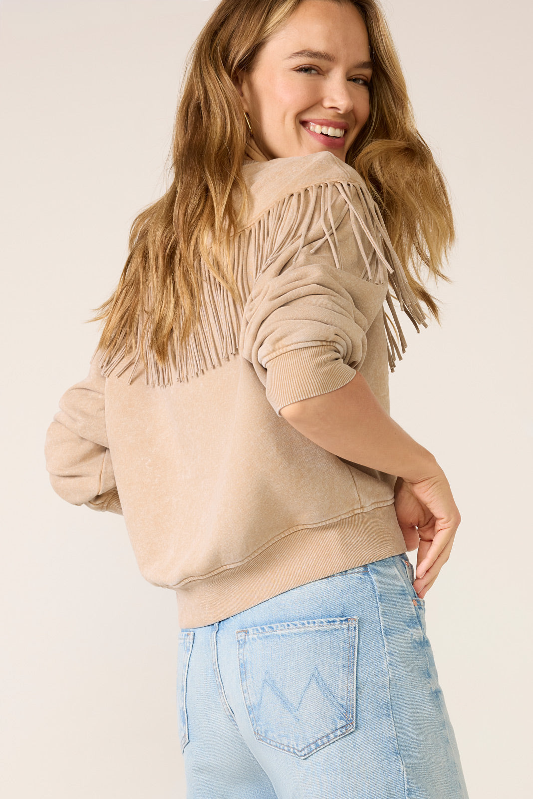 Huxley Fringe Sweatshirt