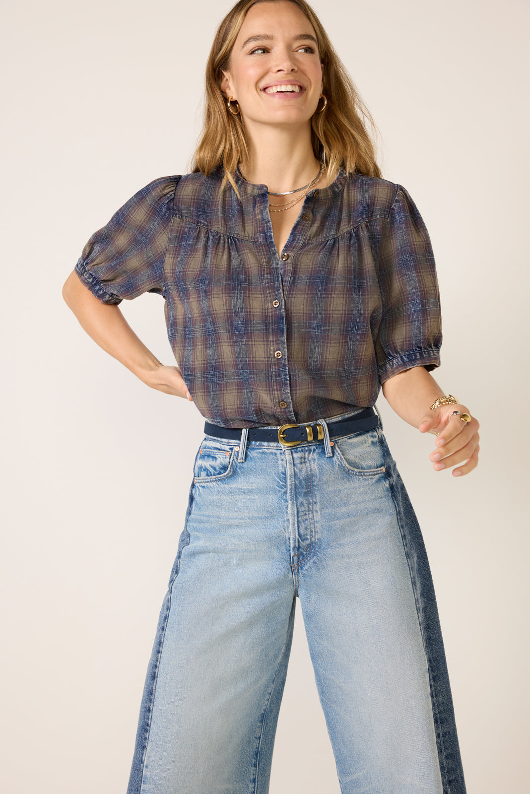 Gracie Puff Sleeve Blouse