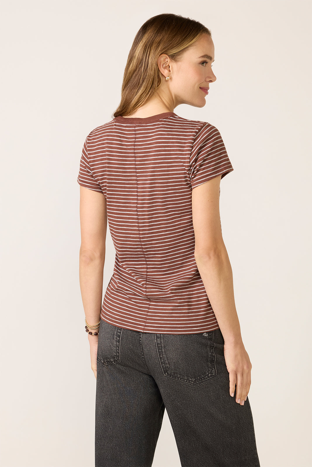 The Slub Stripe Tee