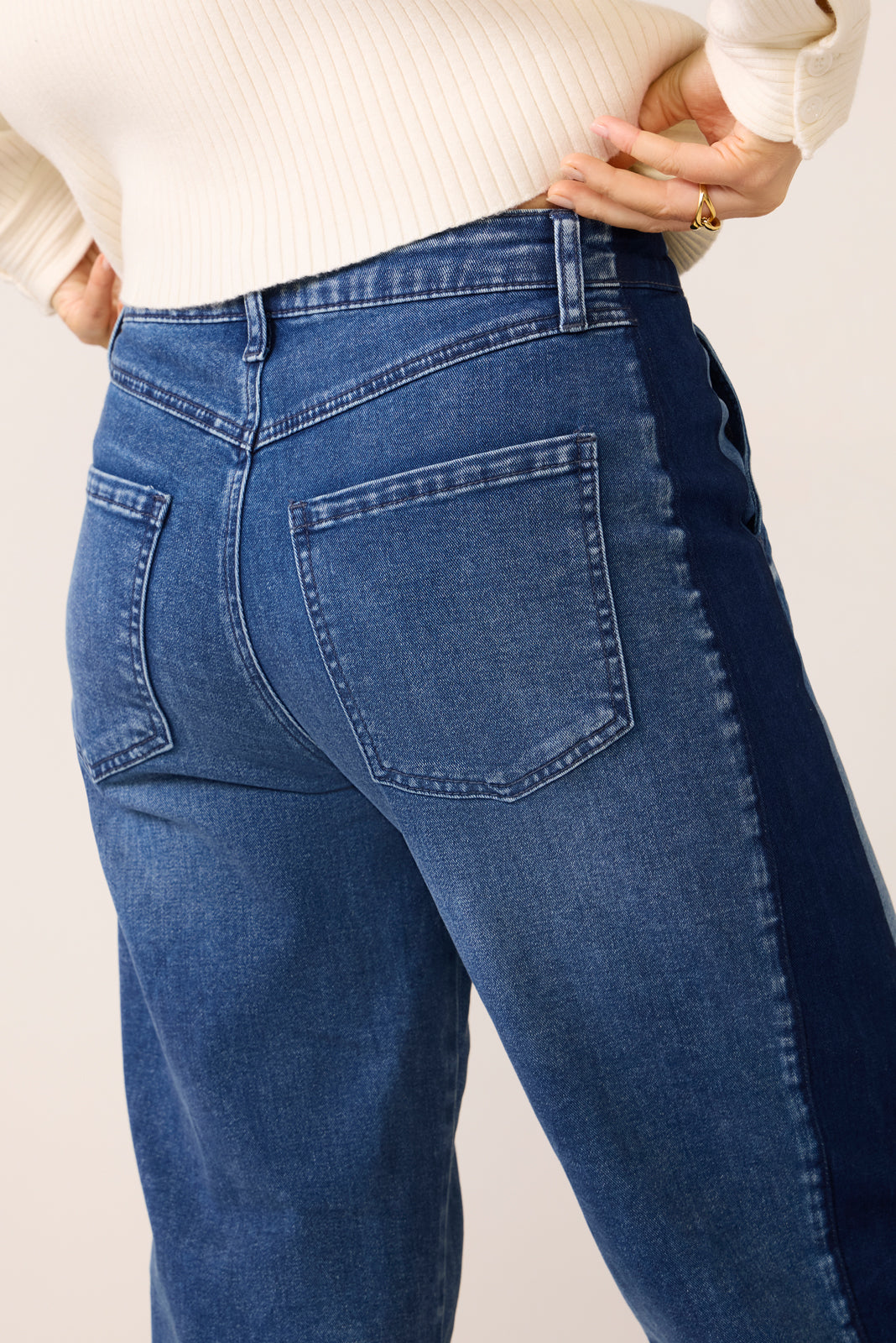 Ashton Wide Leg Barrel Jean