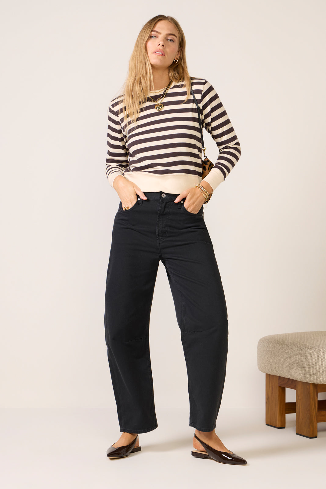 Stef Stripe Top