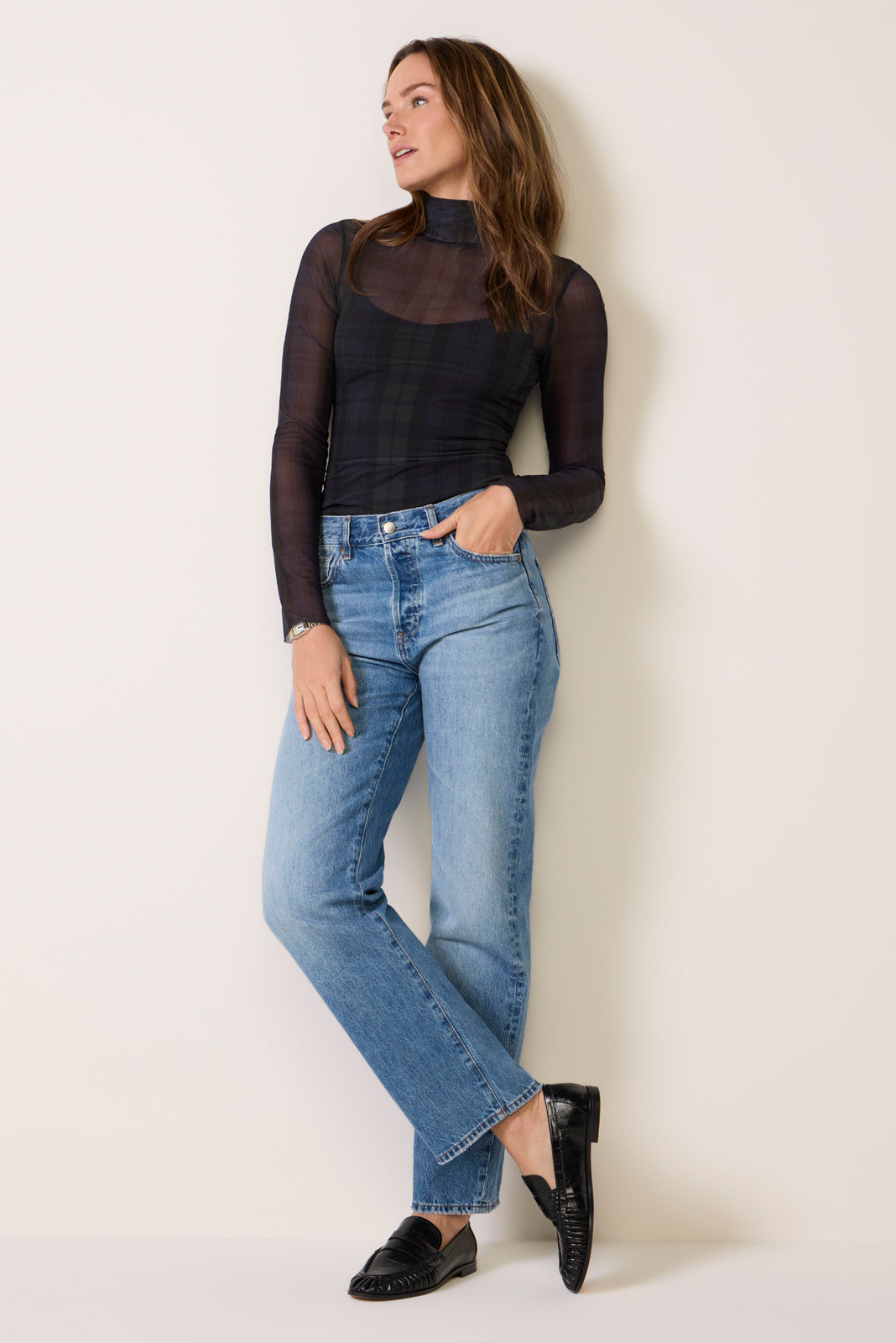 The Mesh Turtleneck