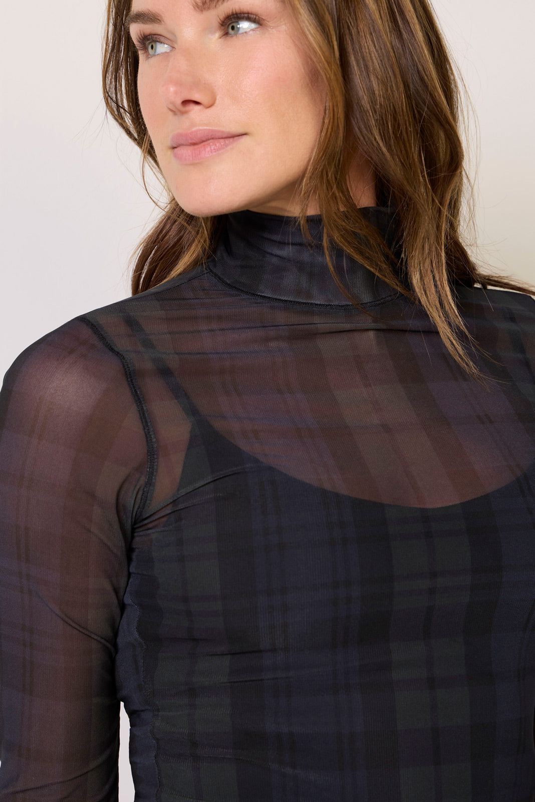 The Mesh Turtleneck