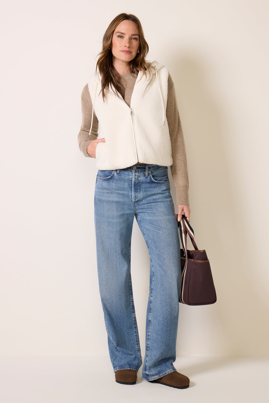 Gwen Sherpa Vest