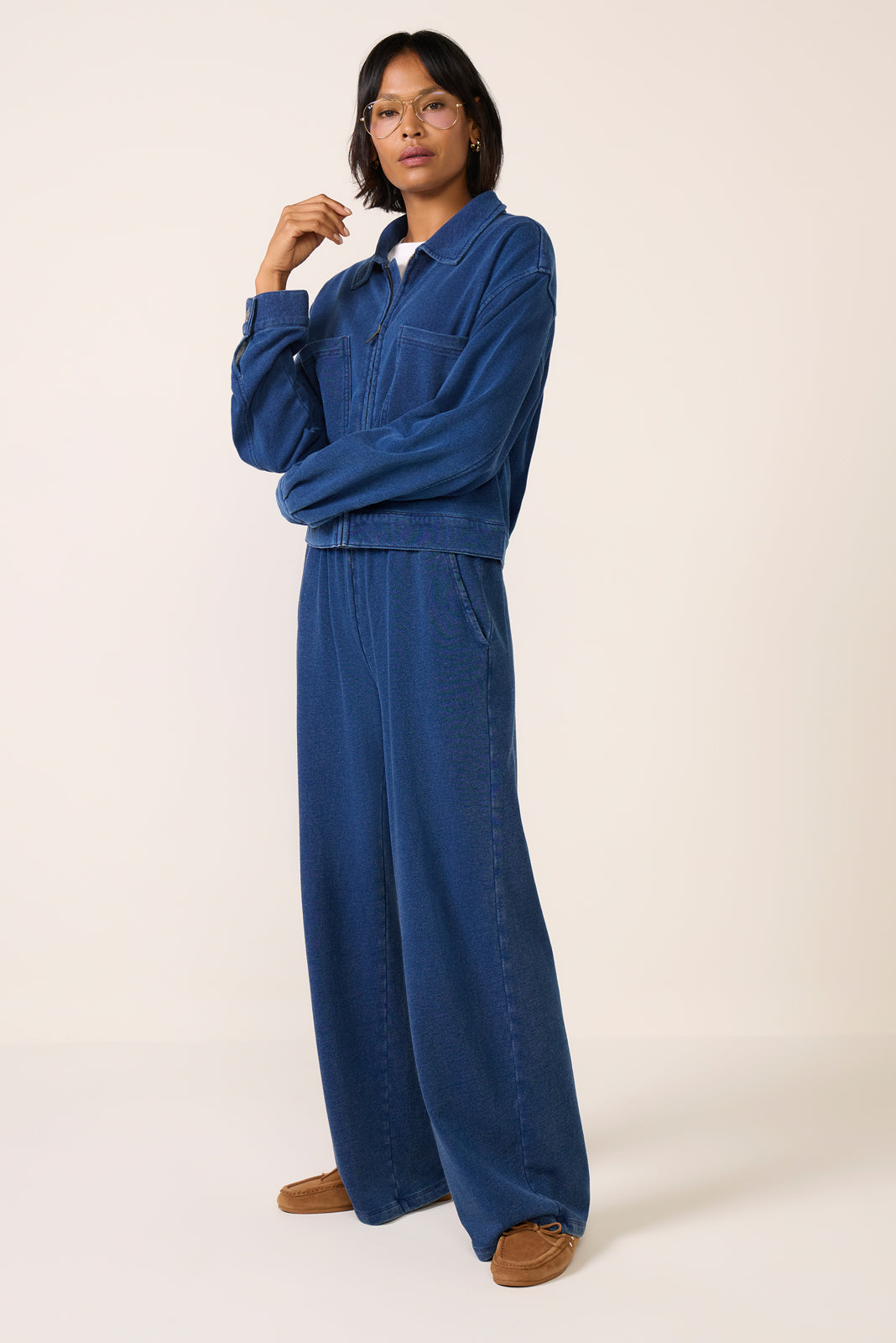 Heritage Knit Denim Jacket