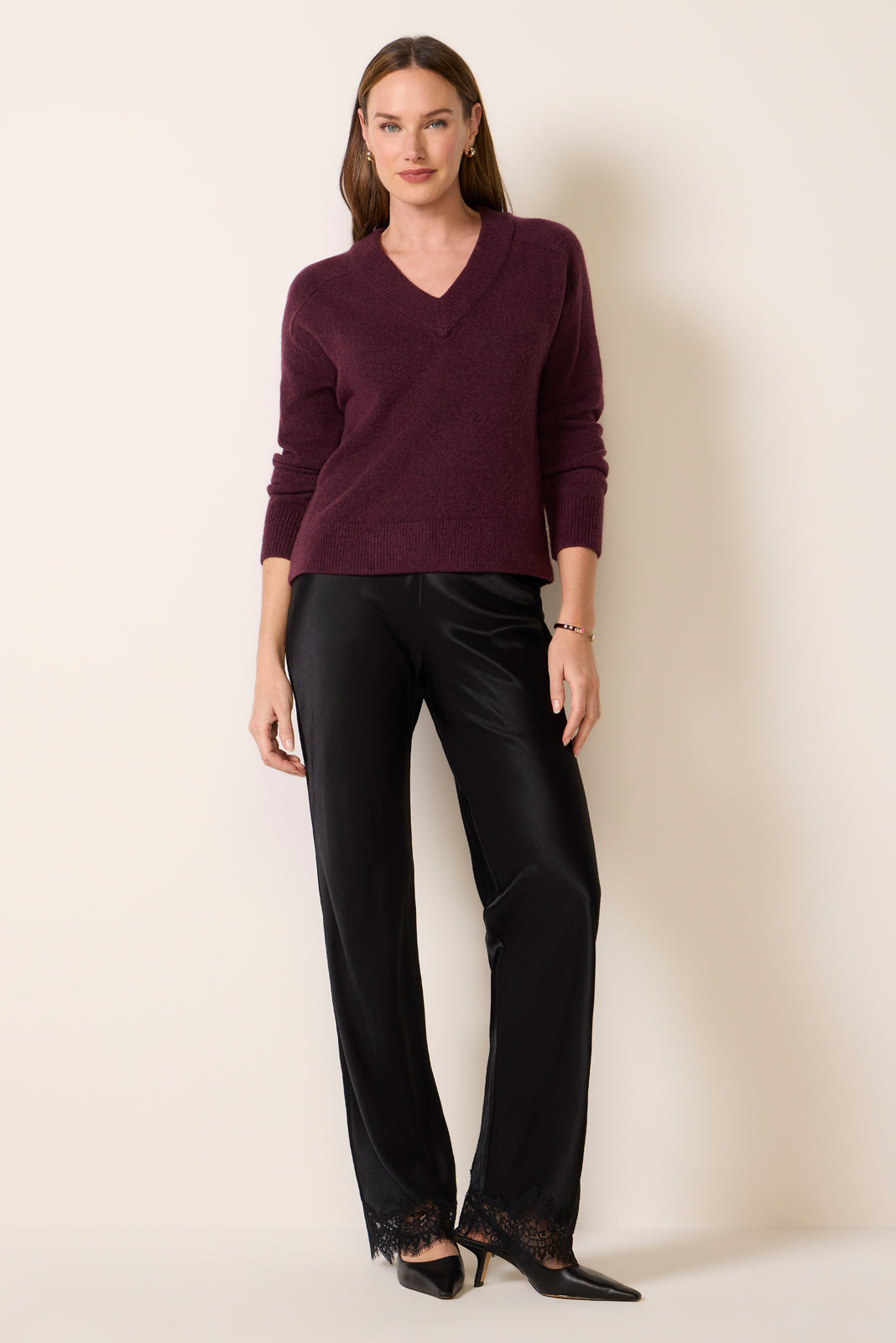 Remi Cozy V Neck Pullover