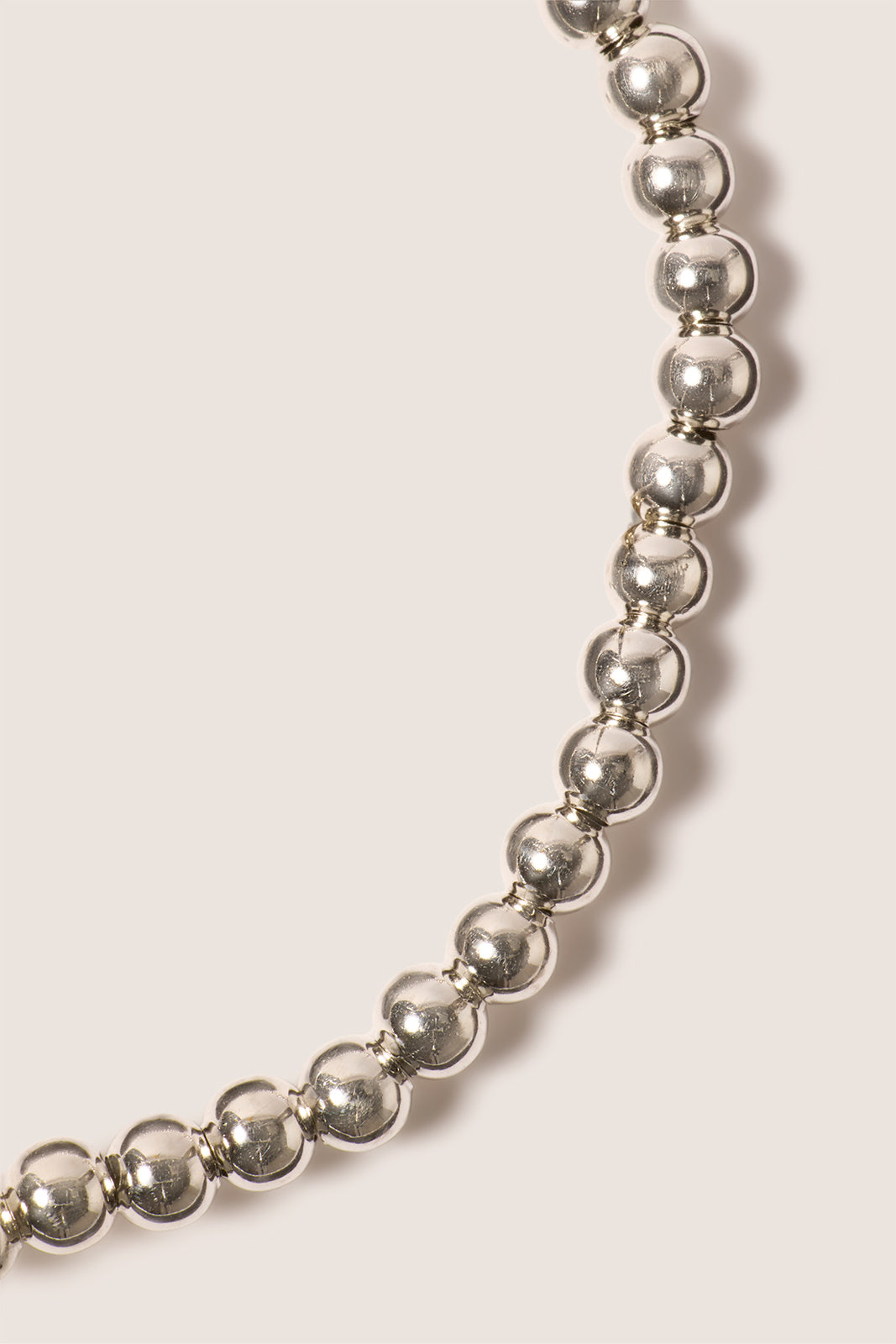 Classic Sterling 3mm Bead Bracelet