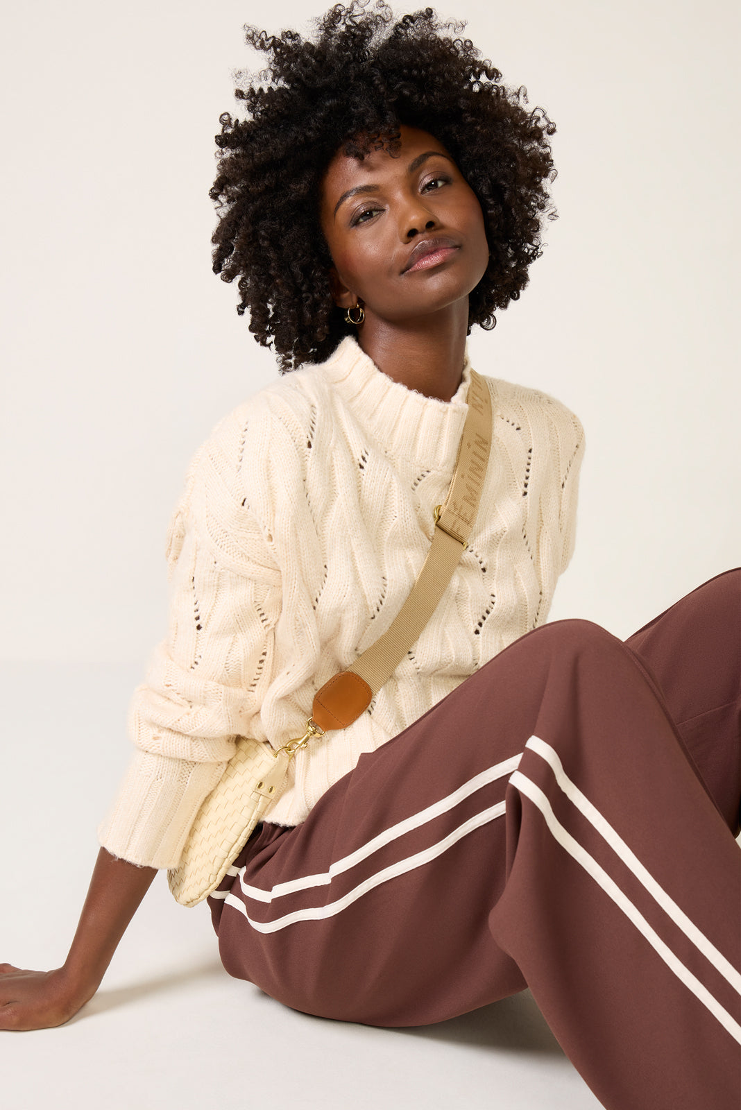 Virgina Mock Neck Pullover