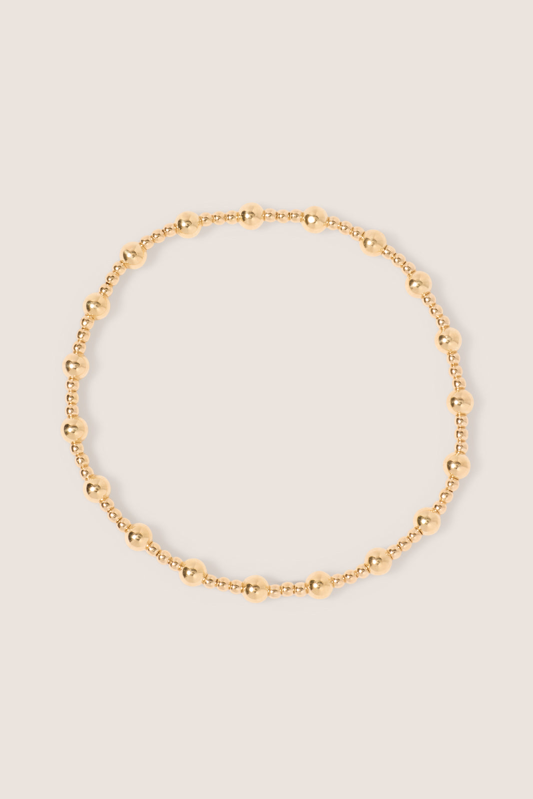 Classic Sincerity Pattern 4mm Bead Bracelet